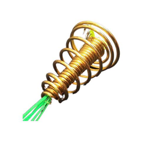 Anti-hanging bottom explosion hook, anti-winding Iseni 6 hook, tied, anti-scratch large spring new fishing group explosion hook fishing gear