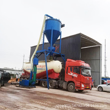 工業粉灰清庫氣力抽送機石灰石粉散運自動裝車氣力輸送機