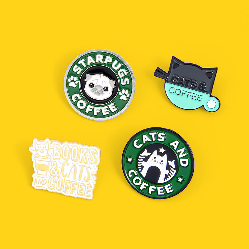 Cat Café Badge