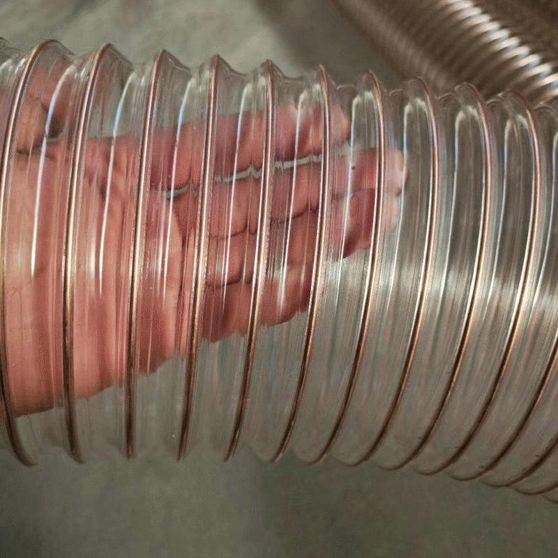 厂家批发通风软管 复合排气管 钢丝伸缩风管 阻燃伸缩风管