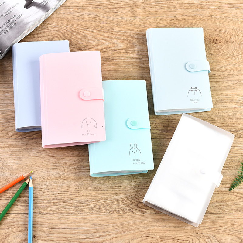 Card package men and women Multi-bit cards Card Holders card Year commemorative book Star capacity Card Pack business card Storage volumes Polaroid