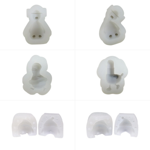 Sanxin Come on Duck Silicone Mold Gypsum Aromatherapy DIY Creative Ornaments Epoxy Mold Baking Utensils
