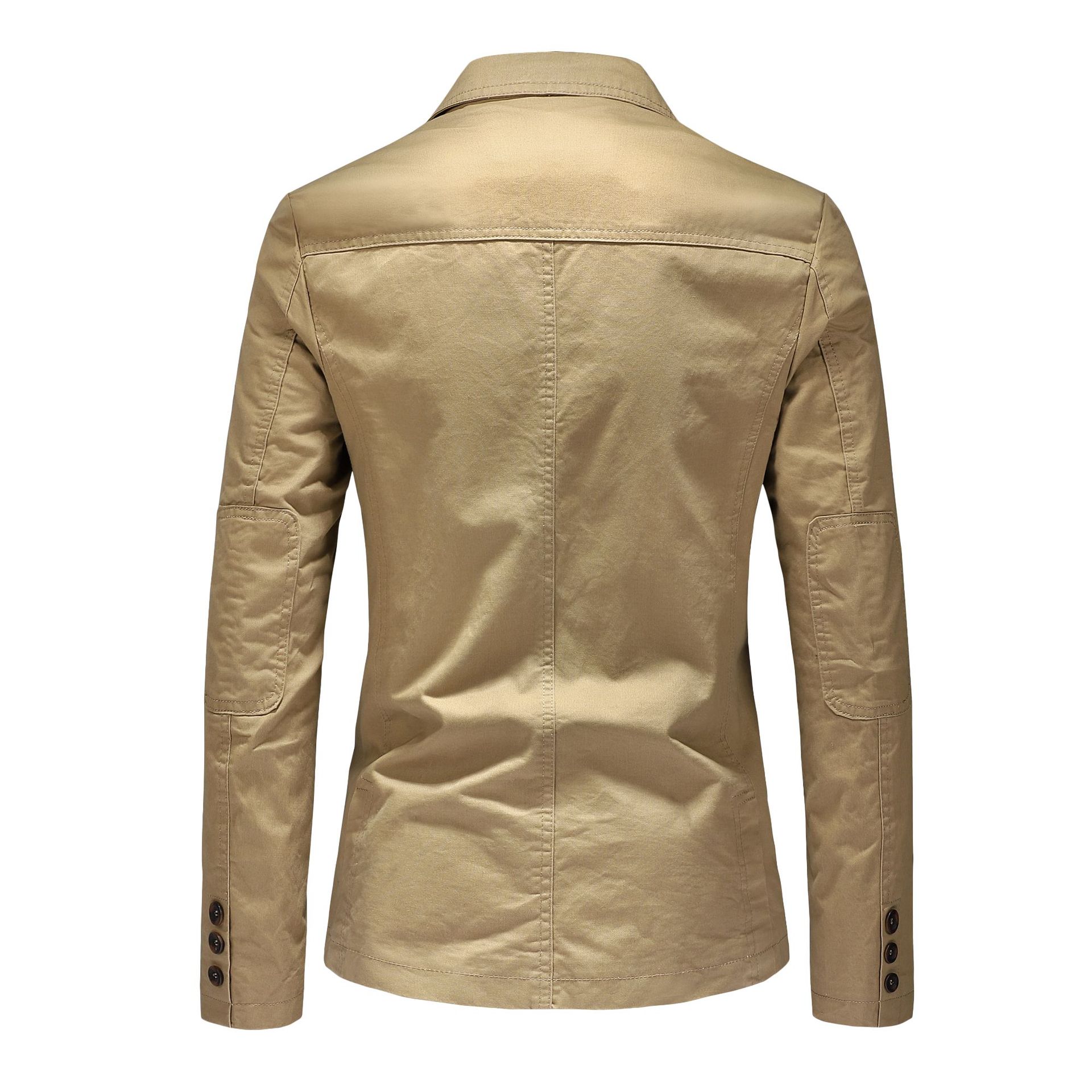 Fábrica transfronteriza 2020 nuevo traje de primavera y otoño para hombre traje casual para hombre chaqueta de algodón abrigo superior de moda