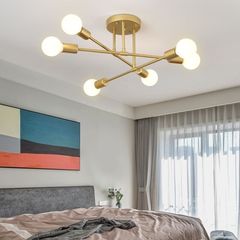Cross-border new product Nordic ceiling lamp living room molecular lamp modern simple bedroom restaurant magic bean ceiling lamp