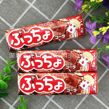 批發 日本進口UHA悠哈味覺糖 普超可樂味汽水軟糖夾心糖果零食50g