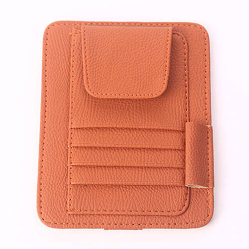 Car glasses holder, car glasses frame box, car multifunctional sun visor, receipt, business card, card holder storage