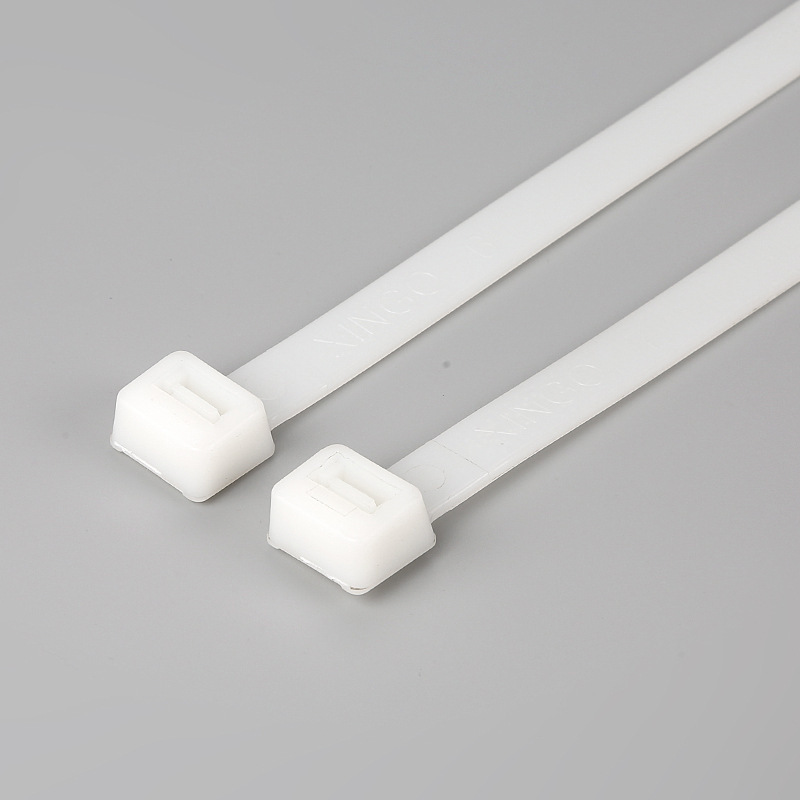 自锁式尼龙扎带4*100mm阻燃环保一拉得扎带 黑白色勒死狗电线扎绳