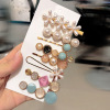 Brand hairgrip from pearl, crab pin, hair accessory, hairpins, bangs, internet celebrity, simple and elegant design