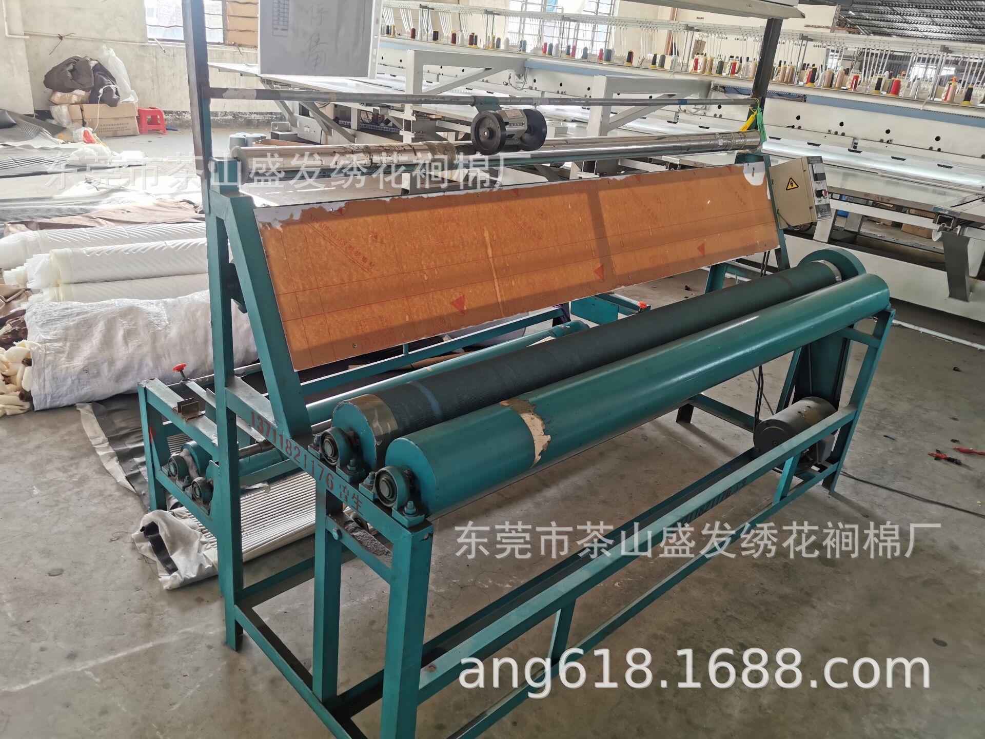 供应自动卷布机服装布料二手卷布对折双幅厚料机-阿里巴巴