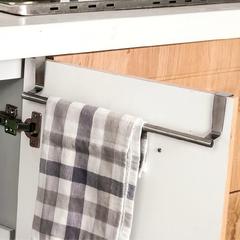 Hole-free towel rack creative hanging dish rag hooks kitchen storage rack stainless steel bathroom towel holder