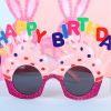 Glasses, funny decorations, sunglasses, brand evening dress, props suitable for photo sessions