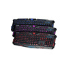 Mechanical keyboard suitable for games, laptop, three colors