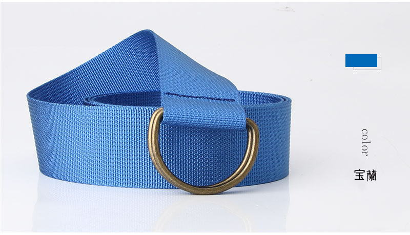 Iron Unisex Woven Belts display picture 13