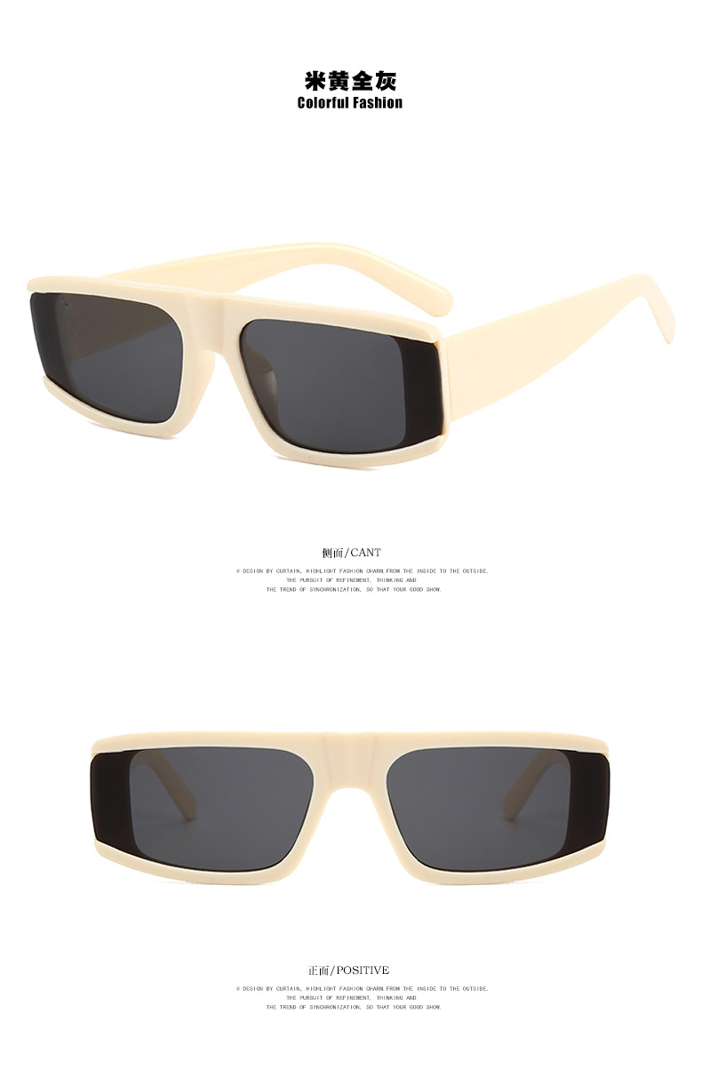 Simple Square New Fashion Sunglasses display picture 4