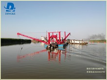 采沙船 絞吸式挖泥船河道清淤機械  絞產量大，泵距遠