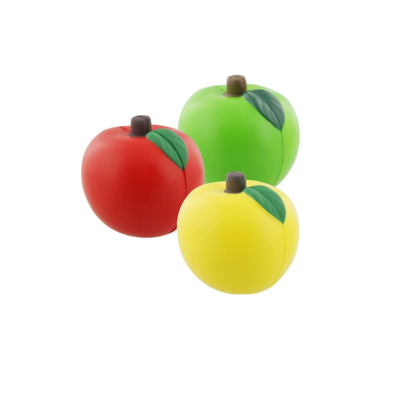 Apple, polyurethane toy, realistic squish, custom-made