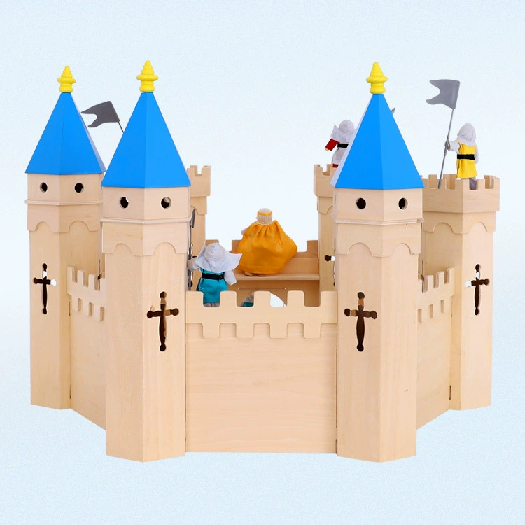 Семейная игрушка, деревянный замок