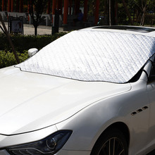 铝膜防雪防霜遮光汽车雪挡四季通用多功能防晒隔热车用前挡遮阳挡