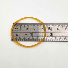 廠家直供圓直徑43*1.4黃色捆綁耐高溫橡皮筋橡膠圈牛皮筋批發