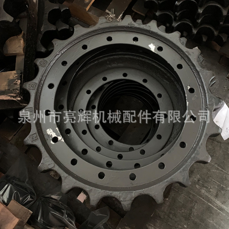 现代挖掘机R130/R250-7/R305驱动齿圈锻造齿圈现代挖机底盘配件
