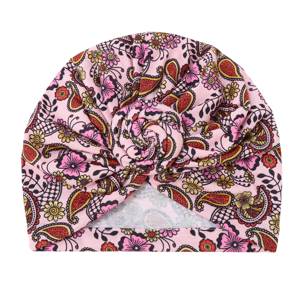 Spiral Turban Multicolor Cap display picture 6