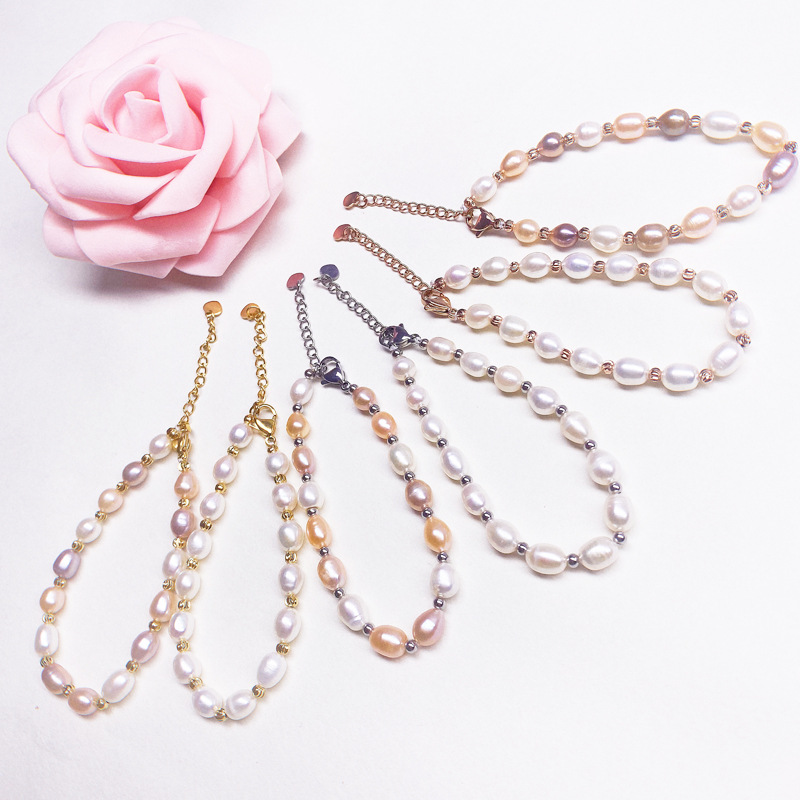 Freshwater pearls Bracelet millet Bracelet fashion Simplicity