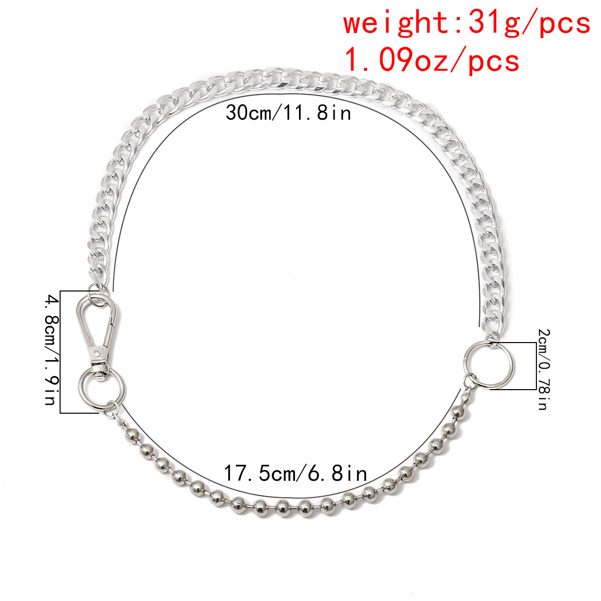 Großhandel Schmuck Einfacher Stil Geometrisch Metall Eisen Überzug Halskette display picture 1