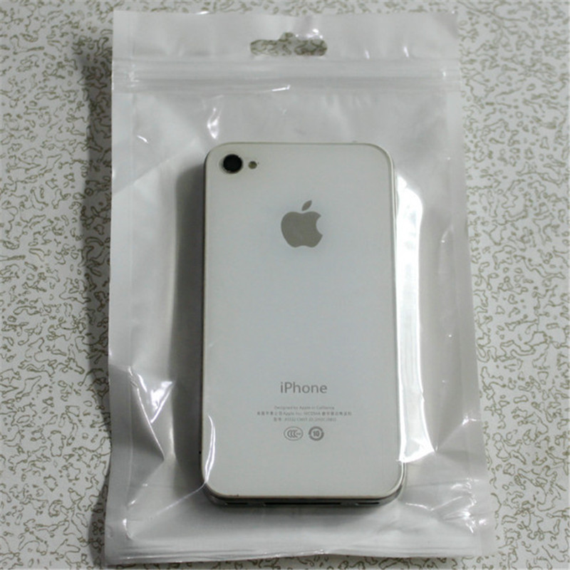 现货8.5*16飞机孔珠光膜自封袋半透明塑料袋骨袋拉骨袋珠光阴阳袋