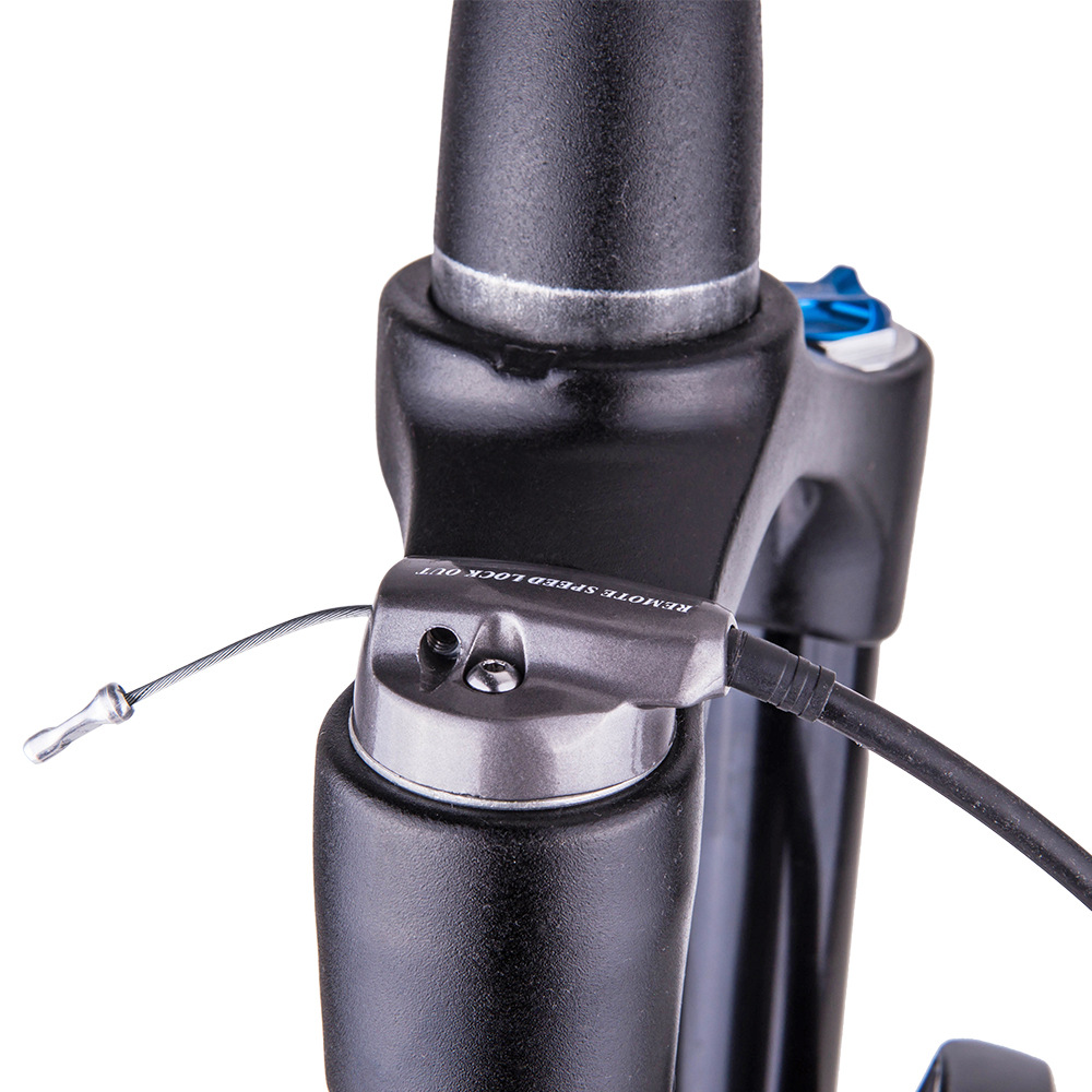 Uding 29 cono barril eje de control de alambre bicicleta de montaña tenedor delantero aleación de magnesio Tenedor de aire con cerradura amortiguador tenedor delantero