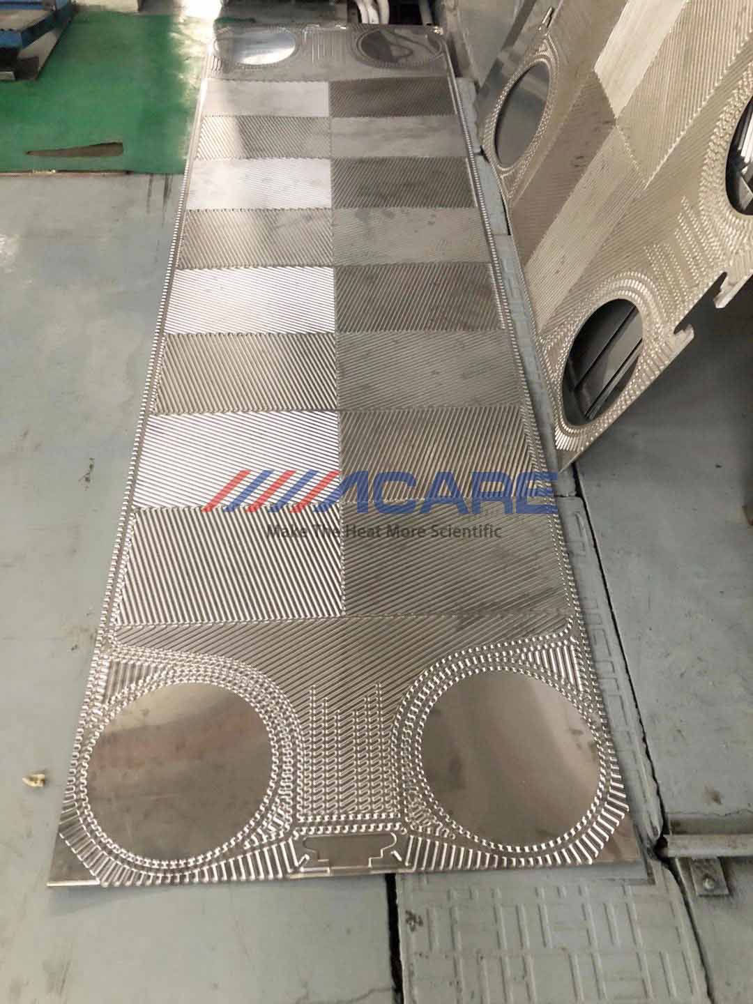 Tranter传特GX205板式冷却器板片 钛合金换热片 304 3146不锈钢片