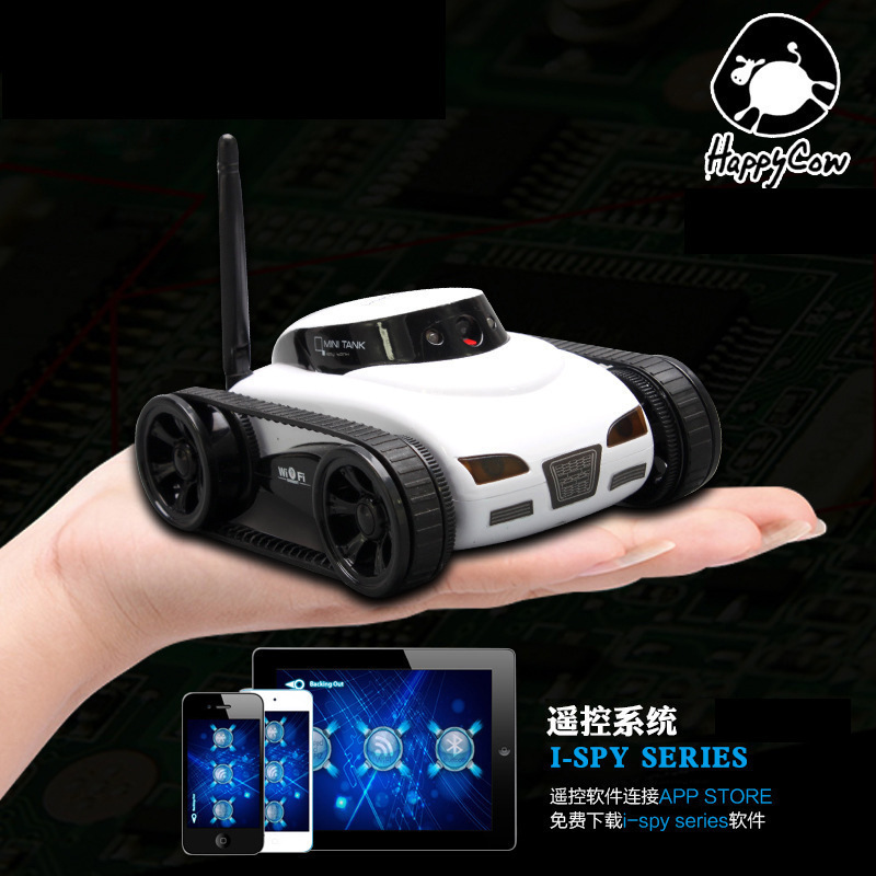 金光777-270迷你坦克 IPHONE控制视频遥控电动车摄像车玩具坦克车