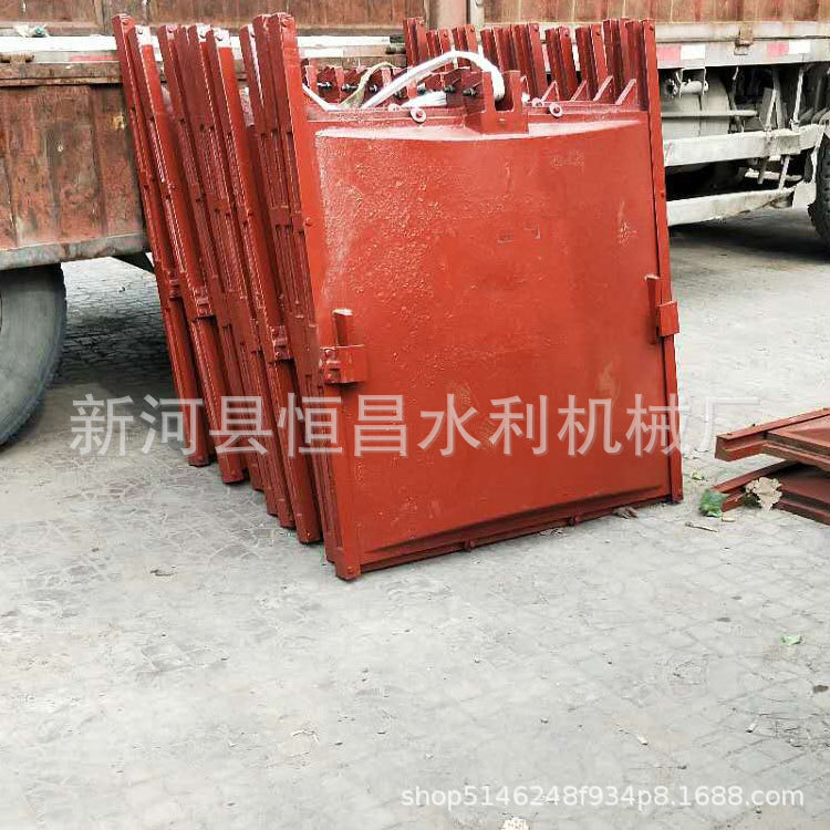 启闭机闸门-PGZ型平面弧形铸铁闸门0.2M*0.2M，闸门启闭机格栅