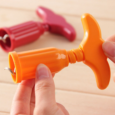 塑料紅酒開瓶器多功能酒起子葡萄酒開瓶器簡易加大加厚便攜開瓶器