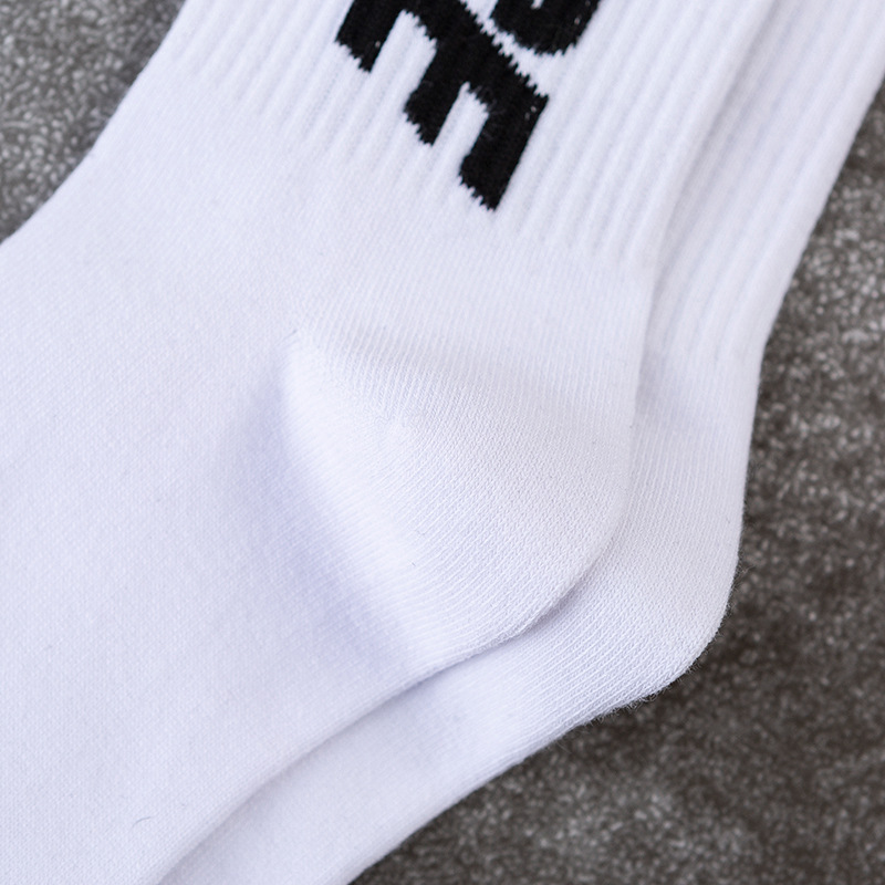 Calcetines crew de algodón para parejas otoño invierno deporte_voghion.com