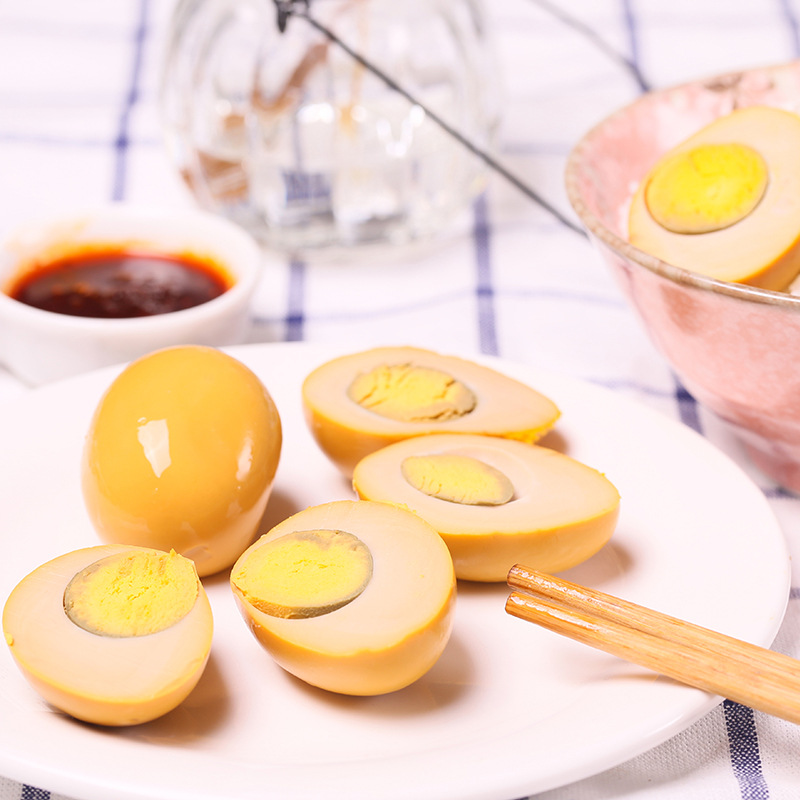 润成卤鸡蛋30g*20个卤香盐焗味真空包装鲜鸡蛋制品休闲小零食批发