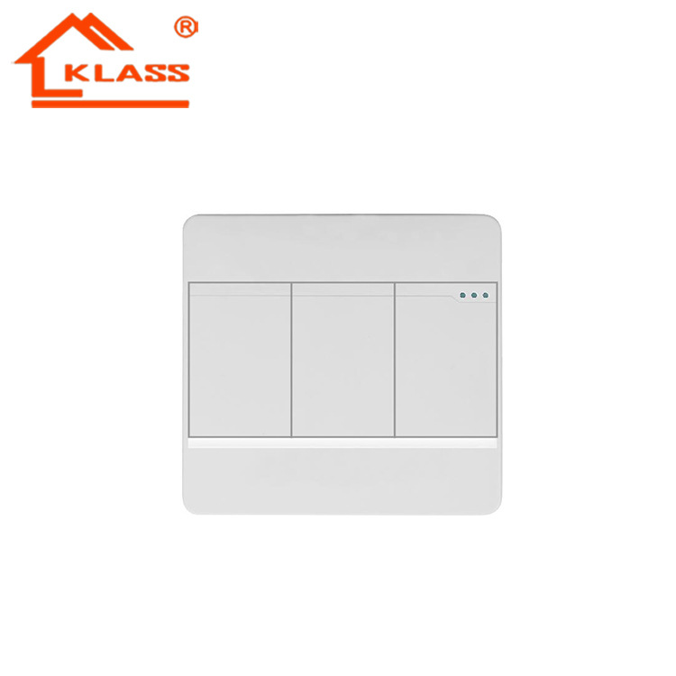 沙特式外贸出口厂家86型变态点开关墙壁平面开关三开单控开关