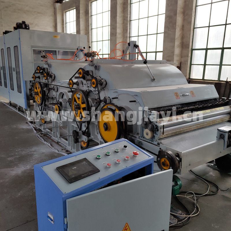 青岛尚佳义 人造毛皮梳理机 人造毛皮设备厂家 人造毛皮生产线