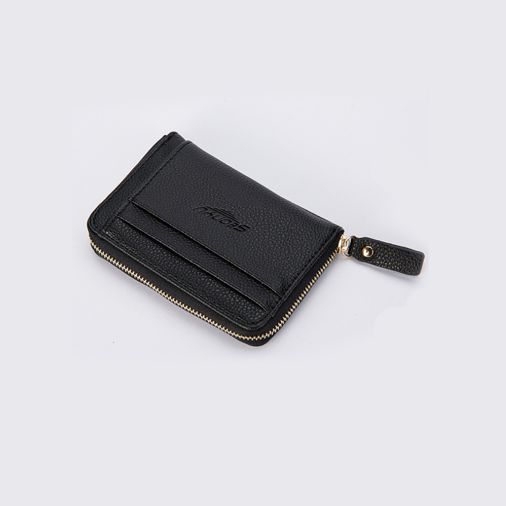 Korean Fashion Style New Laser Card Holder Double-sided Card Slot Zipper Coin Purse display picture 24