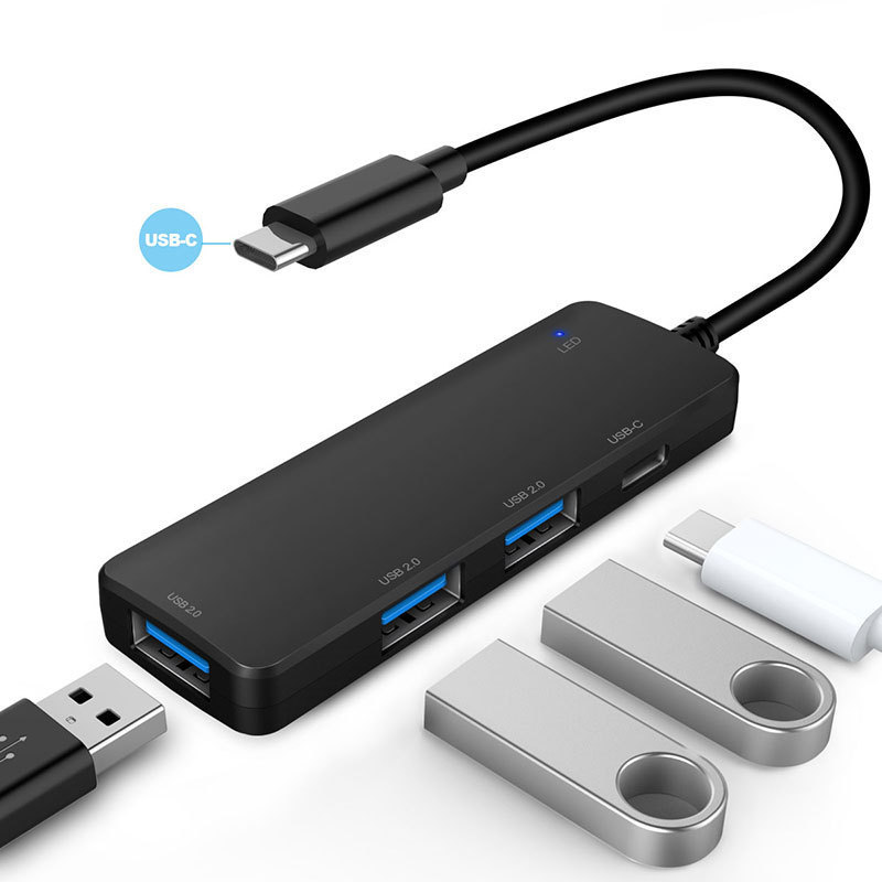 Factory direct type-c multi-function docking station to hub splitter Ultrabook computer expansion USB