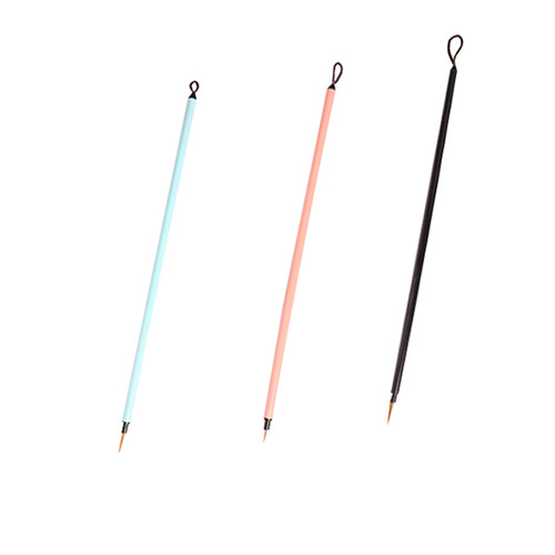 Wholesale extremely fine color 3 hook line pens, stroke pens, watercolor gouache oil painting acrylic nail art painting art brushes