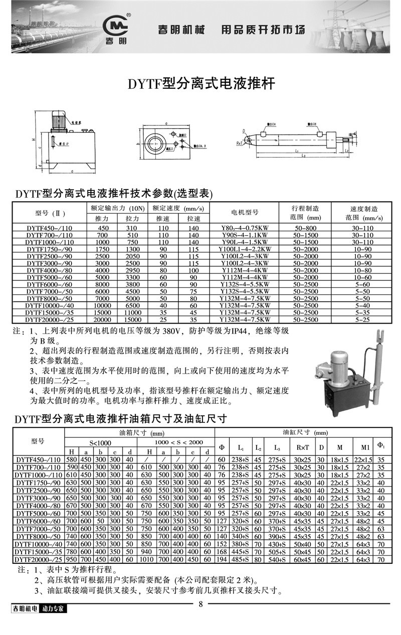 厂家直供 直流电动伸缩杆冶金矿山煤炭电力通用电液推杆