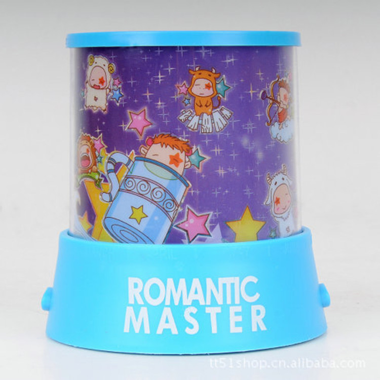 二代加亮LED十二星座星空投影儀投影燈助眠創意禮品