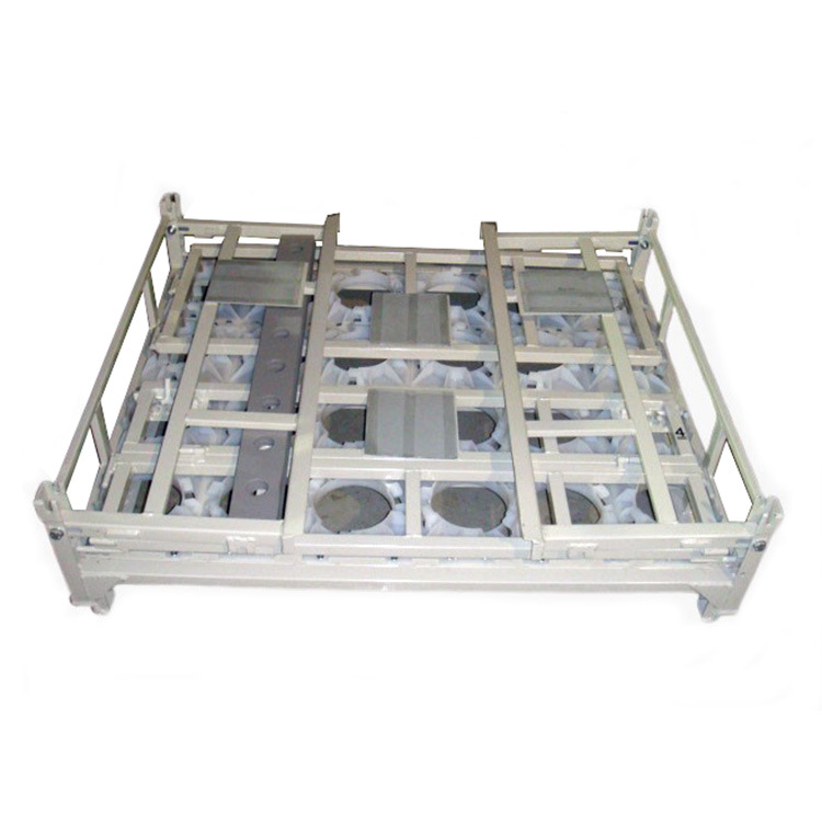 供应可折叠式金属托盘，压缩机电机专用托盘,铁箱，金属货箱CL-21