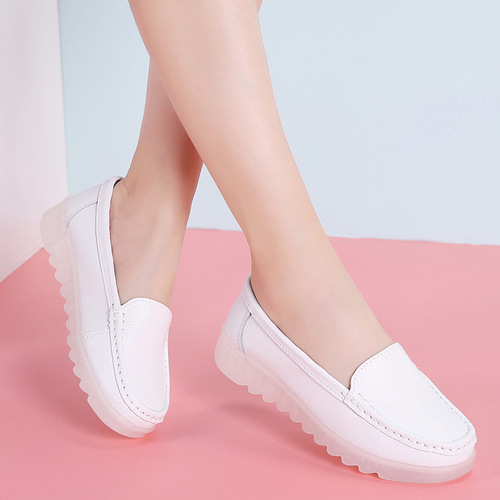 Nurse shoes flat work white shoes surgical shoes breathable soft sole does not tire feet comfortable direct sale from factory drop shipping