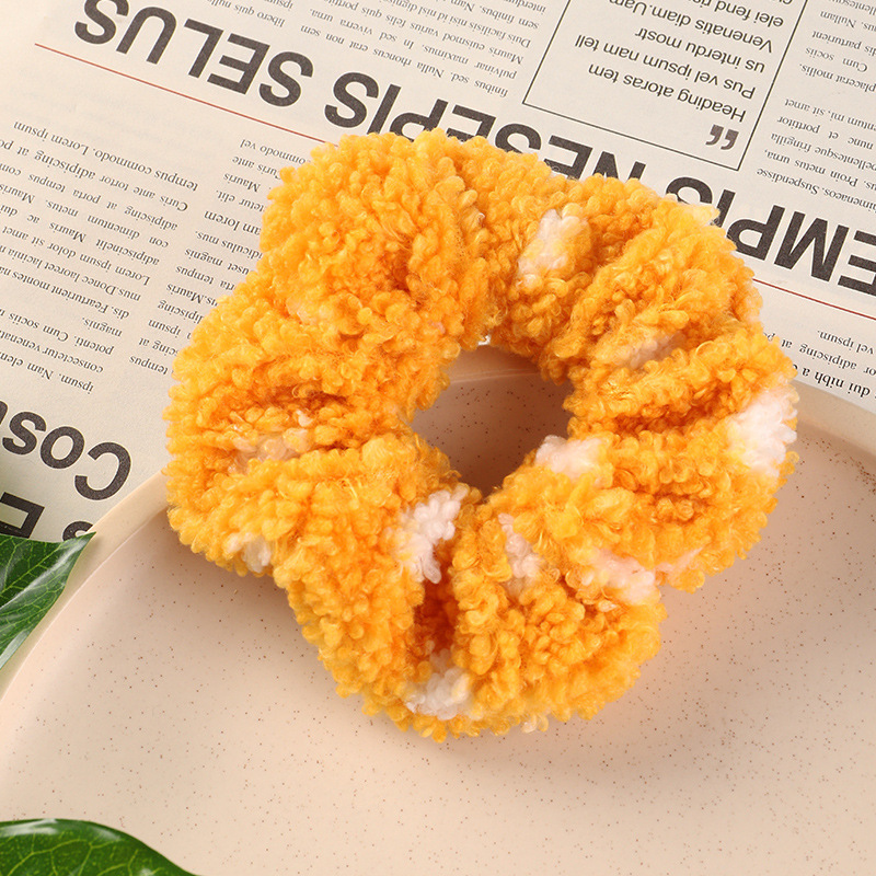 Large Intestine Retro Hair Scrunchies display picture 7