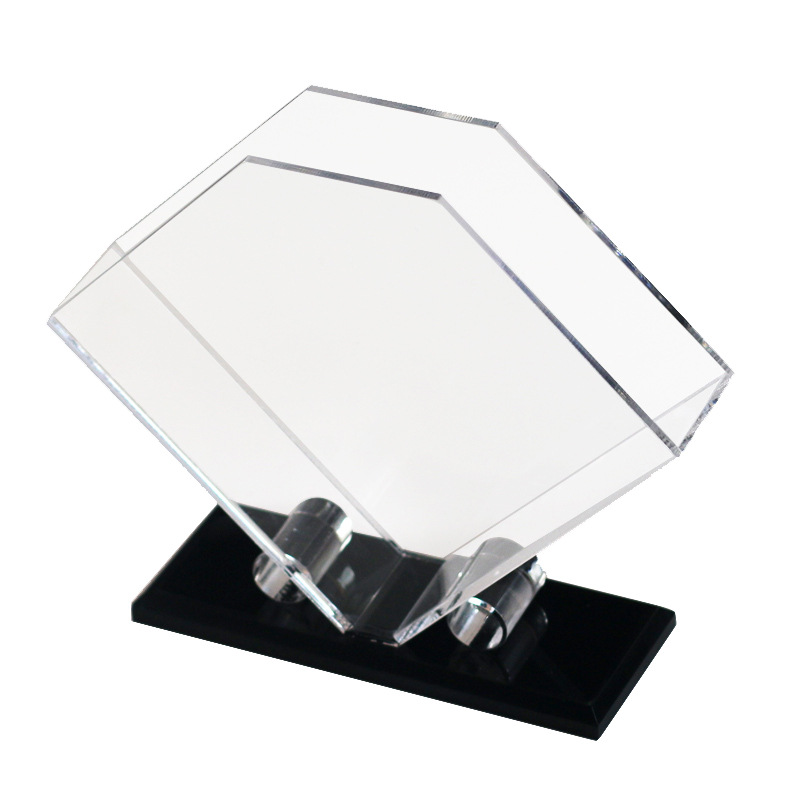 Caja de servilleta de acrílico caja de servilleta creativa Europea suministros de hotel restaurante Hotel almacenamiento caja de pañuelos