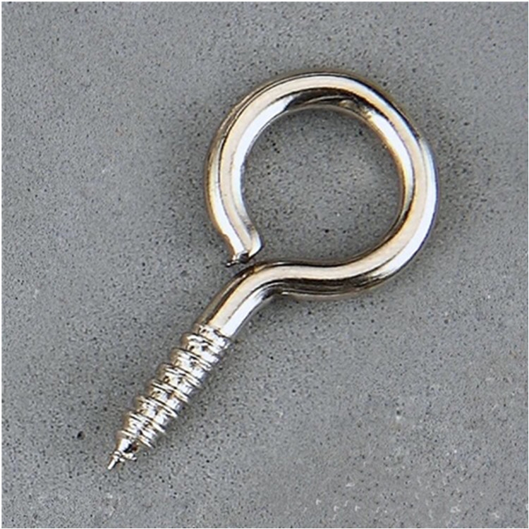 羊眼圈门窗家具螺钉9字型自攻圆型吊环螺钉闭口羊眼螺丝现货批发