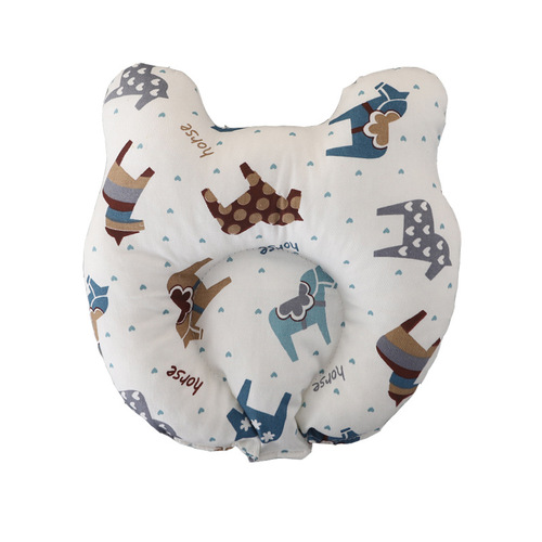 Newborn baby shaping pillow cotton U-shaped pillow baby bear pillow eccentric head correction shaping pillow baby pillow