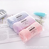 [3 piece of towel]Coral Plain colour soft Absorbent towel Polyester Face Towel