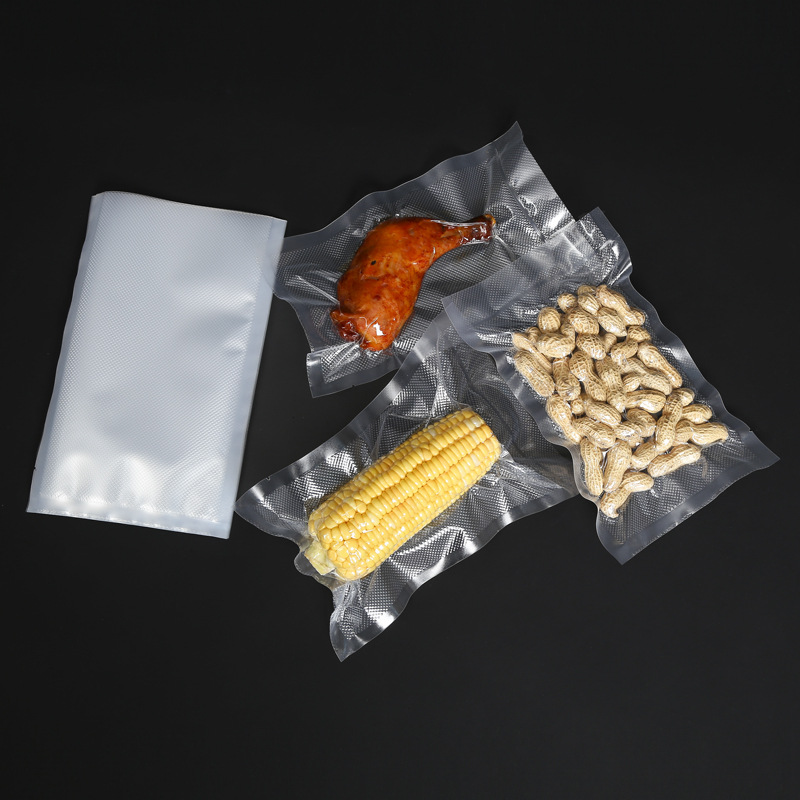 厂家现货真空纹路袋 家用食品包装袋 网格纹路保鲜袋真空压缩袋